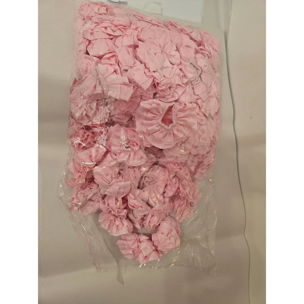Bag‎ of 100 pink Scrunchies